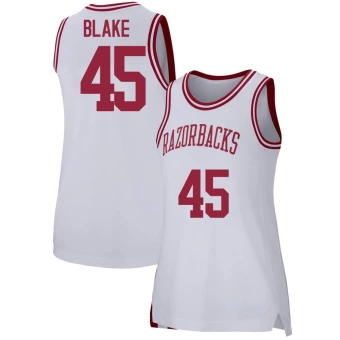 Women's Arkansas Razorbacks Lawson Blake Basketball Jersey - Replica White